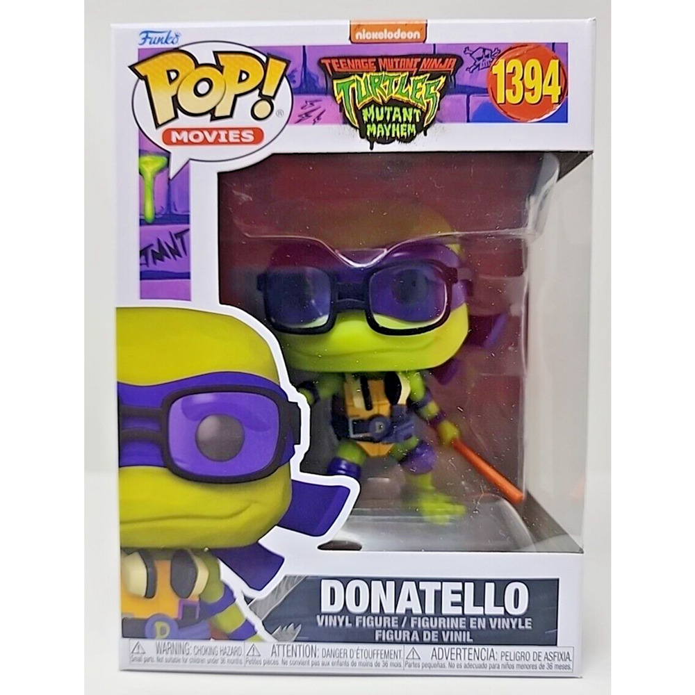 Funko Pop! Teenage Mutant Ninja Turtles Mutant Mayhem Donatello #1394 F47